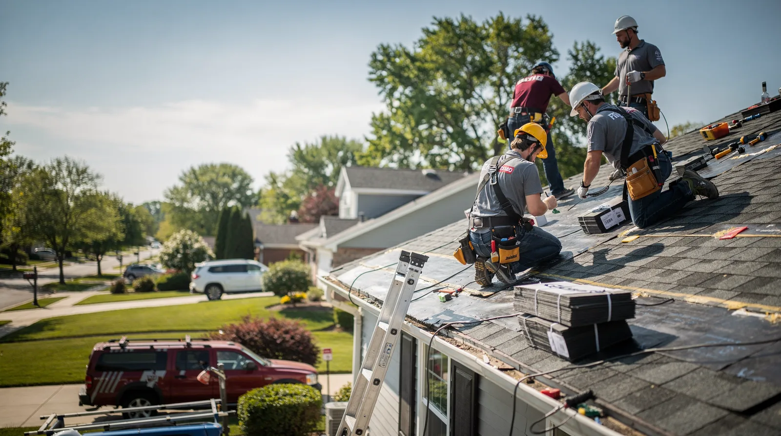 Roof Repair in Smyrna Mills, ME around you